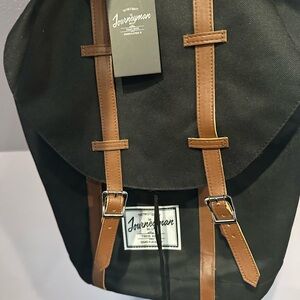 Black and Brown Men's Backpack